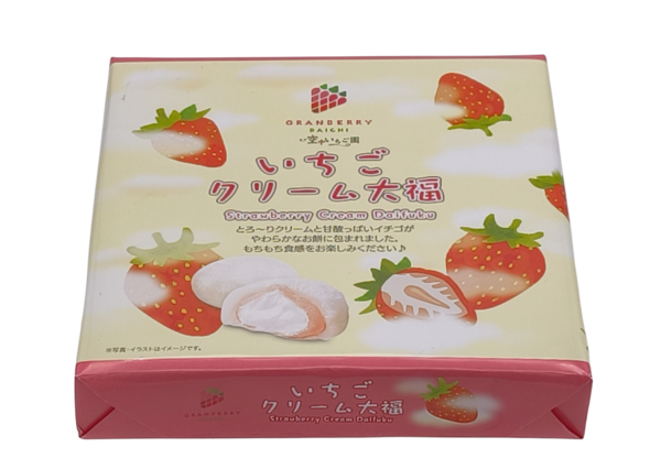 いちごクリーム大福