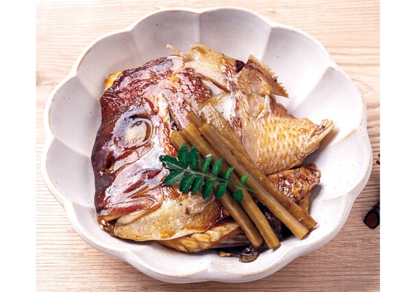 真鯛のあら炊き　保冷袋入