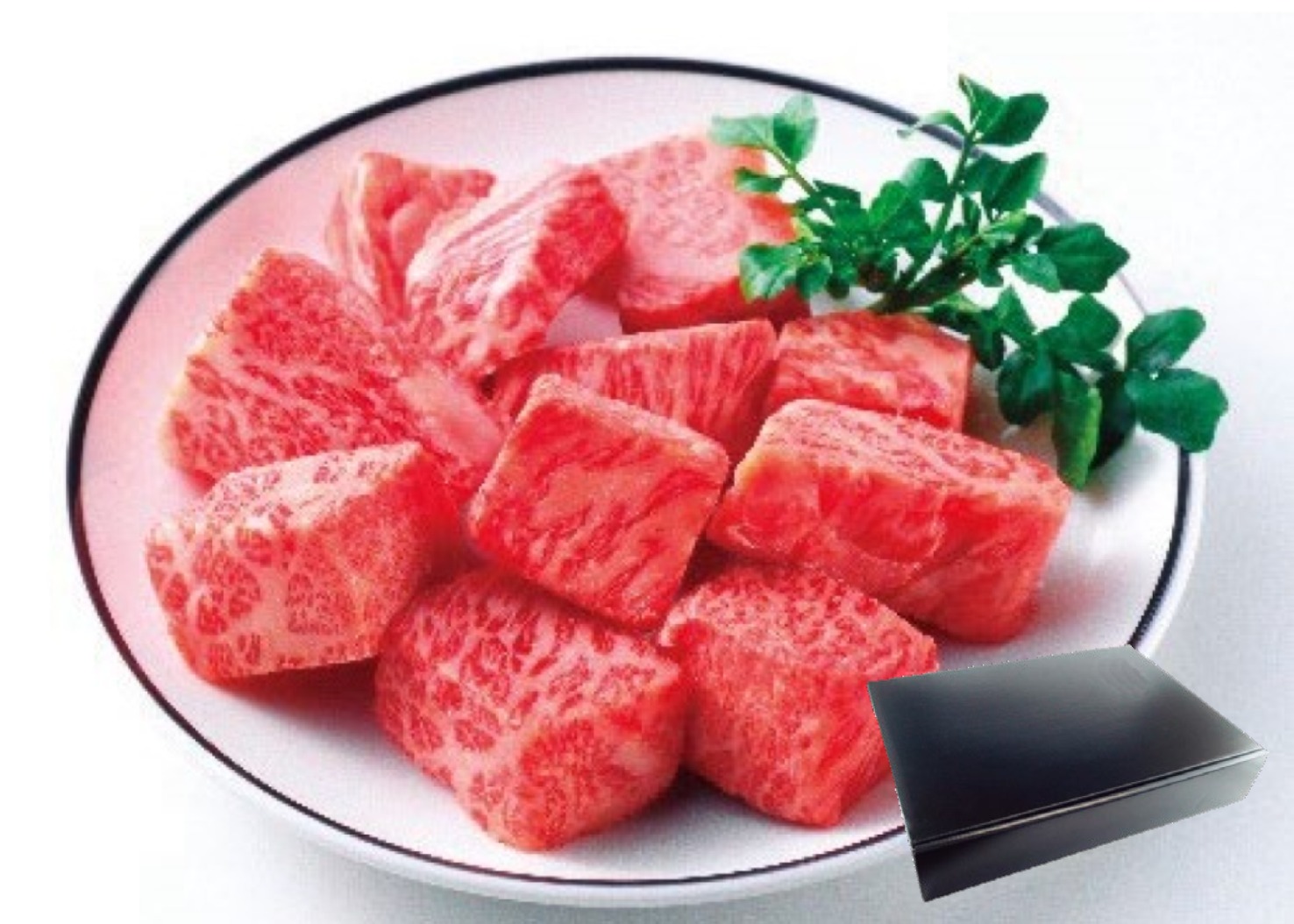 松坂牛 サイコロステーキ 保冷袋付