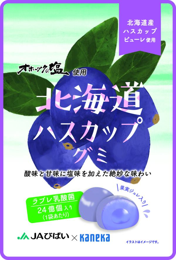 北海道ハスカップグミ
ラブレ乳酸菌入