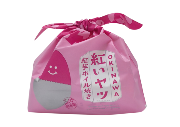 紅いヤツ　紅芋ホイル焼き巾着袋