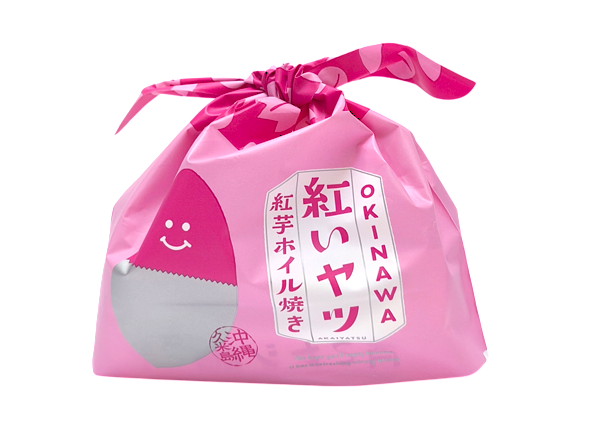 紅いヤツ　紅芋ホイル焼き巾着袋