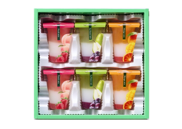 3層デザートジュレパフェ 6個入