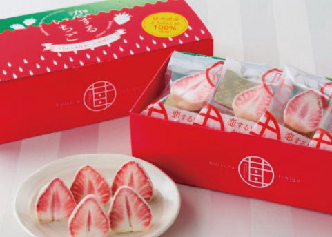 恋するいちご 赤箱 10個入（期間限定販売～4月末）