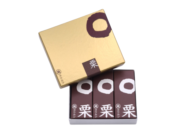 マルジヨウカン栗3個セット