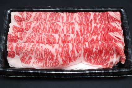 黒毛和牛ロース（しゃぶしゃぶ用）保冷袋入