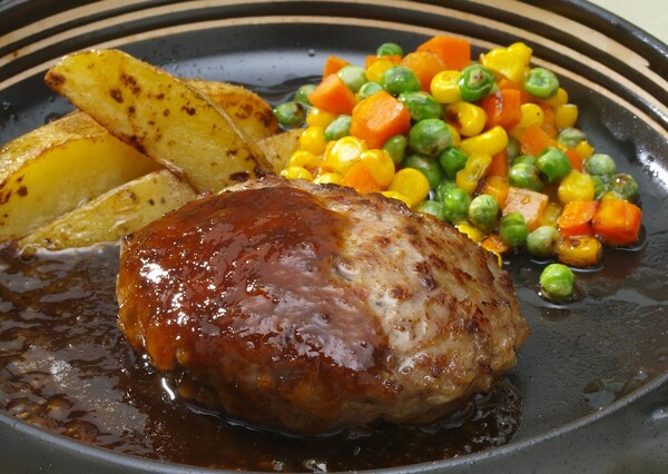 北海道ハンバーグセット3個セット　保冷袋付