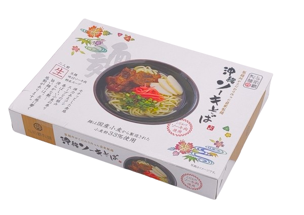 ソーキそば 箱入　味付ソーキ入